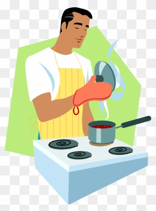 Cook Clipart House Husband - Png Download