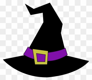 Clip Art Witch Hat - Png Download