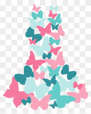 Butterfly Shapes Clipart