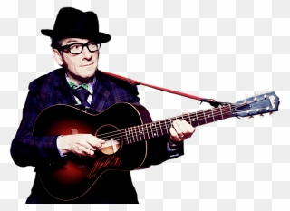Guitar Clipart Guitar Elvis - Elvis Costello Png Transparent Png