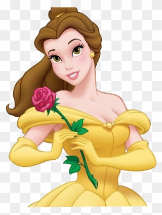 Princess Beauty And The Beast Png Image - Cartoon Belle Beauty And The Beast Clipart