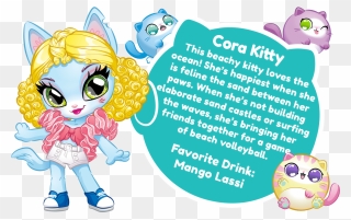 Cora Kitty - Kitten Cafe Purrista Girls Clipart