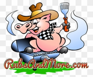 Cartoon Pig And Smoker Clipart