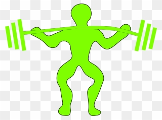 Lifting Weights Clipart - Png Download
