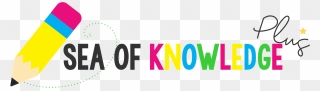 Sea Of Knowledge Plus - Graphic Design Clipart
