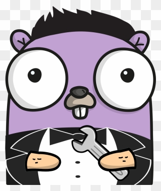 Andrew-gopher - Gopher Golang Png Clipart