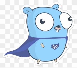 Go Gopher Stickers Clipart