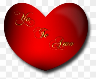 Corazon Yo Te Amo - Love You By Heart Clipart