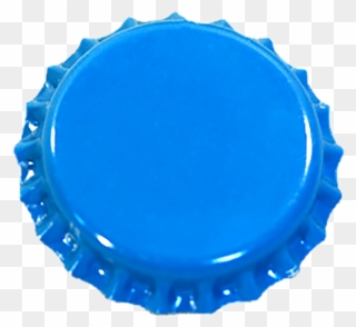 Custom Logo Printed Beer - Light Blue Bottle Cap Clipart