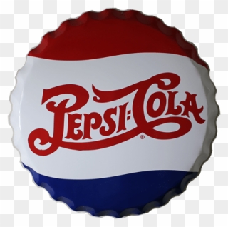 Large Pepsi Cap Sign Clip Arts - Pepsi Cola Logo 1906 - Png Download