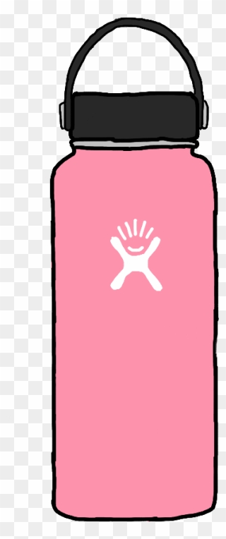 #hydroflask #pink #pastelpink #cute #asthetic #vsco - Lilac Hydro Flask 32 Oz Clipart