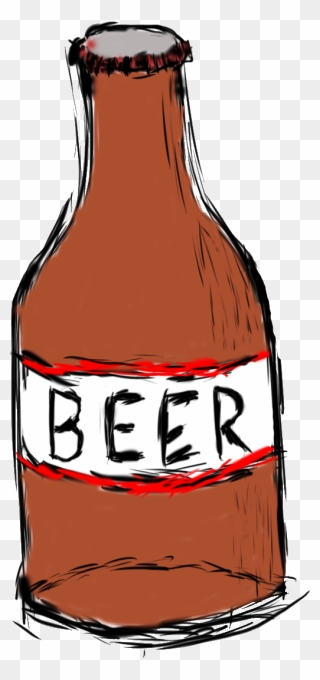 Beer - Glass Bottle Clipart