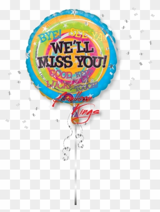 Well Miss You - Happy Retirement We Will Miss You Clipart