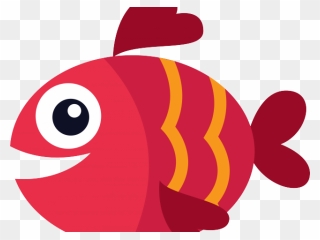 Clipart Red Fish Image Transparent Stock Fish Foods - Transparent Background Fish Clipart - Png Download