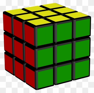 Rubiks Cube Clipart - Rubik's Cube Clip Art - Png Download