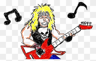 Heavy Metal Png Download Image - Heavy Metal Rocker Cartoon Clipart