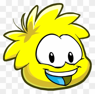 Club Penguin Puffle Amarillo Clipart