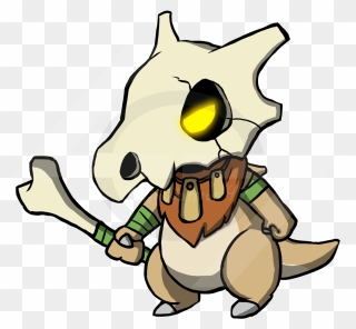 Skull Kid The Lonely Cubone  a Lonely Tribal Ish Cubone, - Lonely Cartoon Clipart