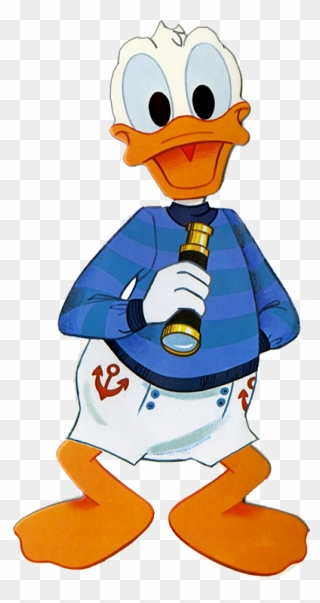Donald Duck Paper Doll Clipart