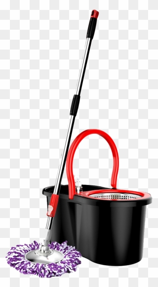 Mop Png File - Mop And Bucket Png Clipart