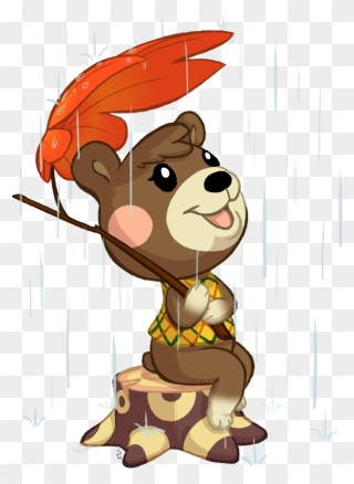 Animal Crossing New Leaf Maple Umbrella Clipart