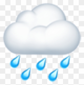 #rain #emoji #iphoneemoji #rainyday #freetoedit - Rainy And Cloudy Emoji Clipart