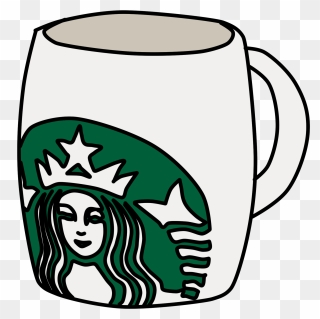 Starbucks Starbuckscoffee Cup Starbukscup Niebieskoka - Cup Of Starbucks Clip Art - Png Download