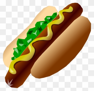 Hot Dog Clip Art - Png Download