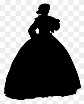 Princess Tiana And The Frog Silhouette Clipart