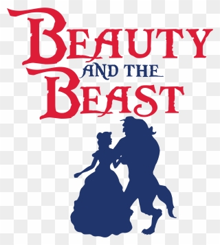 Beauty And The Beast Logo With Belle And The Beast - Beauty And The Beast Logo Clipart