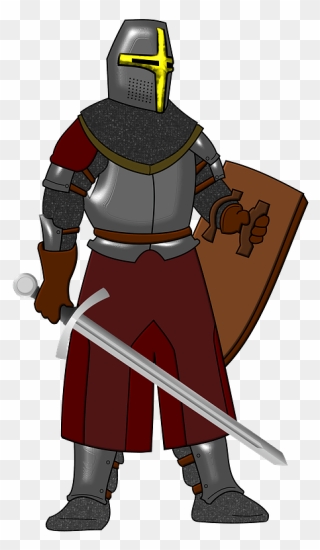 Knight Clipart - People In Armor - Png Download