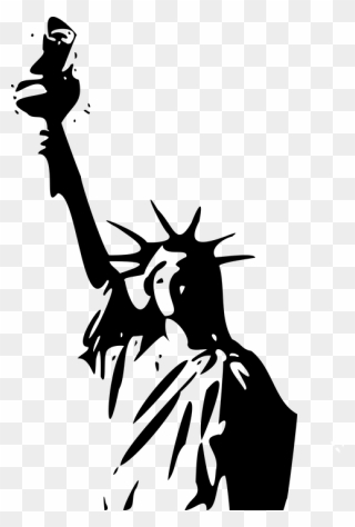 Liberty Clipart Staue - Freedom Clipart - Png Download