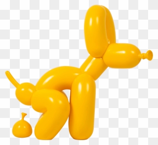 Jeff Koons Balloon Dog Caca Clipart