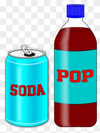 Soda/pop Clipart - Fizzy Drink Clipart Transparent - Png Download