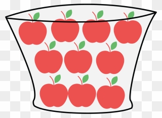 Thinking Apple Clipart Clip Free Library Solution To - Basket Of 10 Apples - Png Download