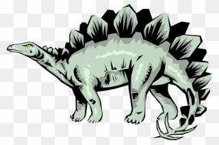 Stegosaurus Vector Green - Definition Of Dinosaur Clipart