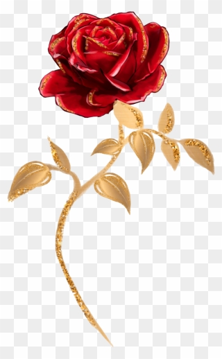 Free Png Beauty And The Beast Rose Clip Art Download Pinclipart