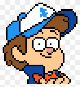 Mabel Gravity Falls Pixel Art , Png Download - Dipper Pixel Art Gravity Falls Clipart