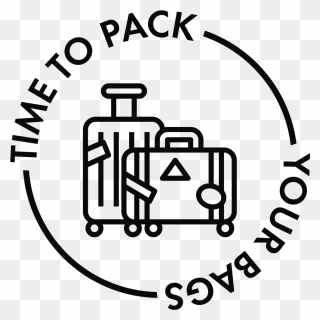 Time To Pack - Icons Transparent Travel Clipart