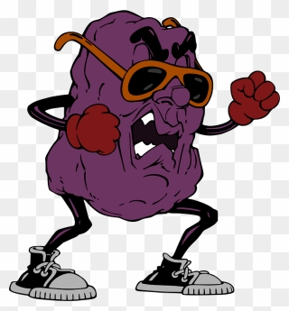 Angry Raisin Colour Clipart - Raisin Clip Art - Png Download