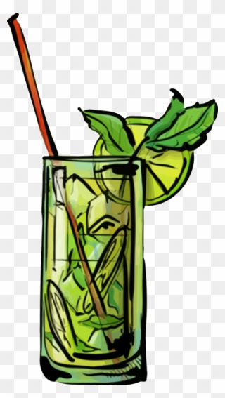 Plant,flora,fictional Character - Mojito Clipart - Png Download