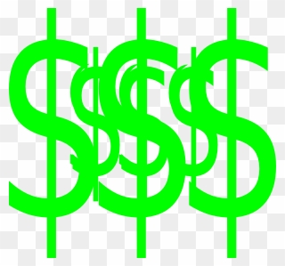 Free Money Sign Clipart Image Library Download Money - Graphic Design - Png Download
