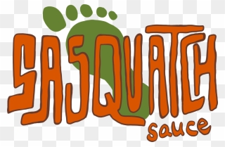 Sasquatch Sauce Logo - Poster Clipart
