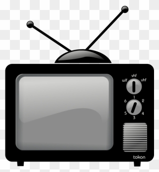 Old-style Tv - Television Clipart - Png Download