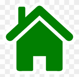 Red And Green House Icon Clipart