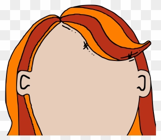 Red Hair Clipart - Png Download