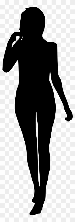 Woman Silhouette - Silhouette Of A Woman Png Clipart