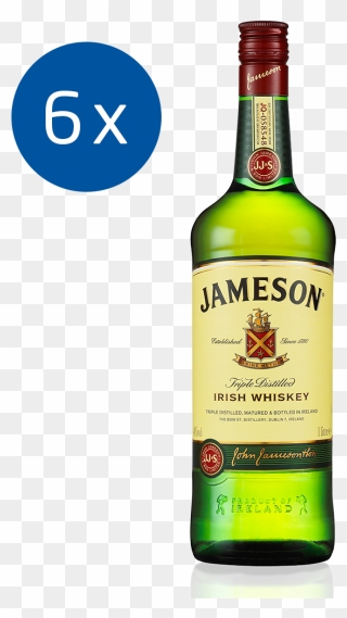 Jameson Irish Whiskey Distilled Beverage Scotch Whisky - Jameson Whiskey Clipart
