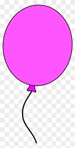 Balloon On A String Clipart - Png Download