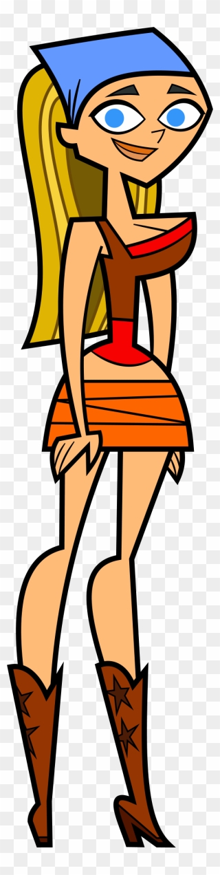Total Drama Series By Terrance Hearts Art - Total Drama Island Characters Lindsay Clipart